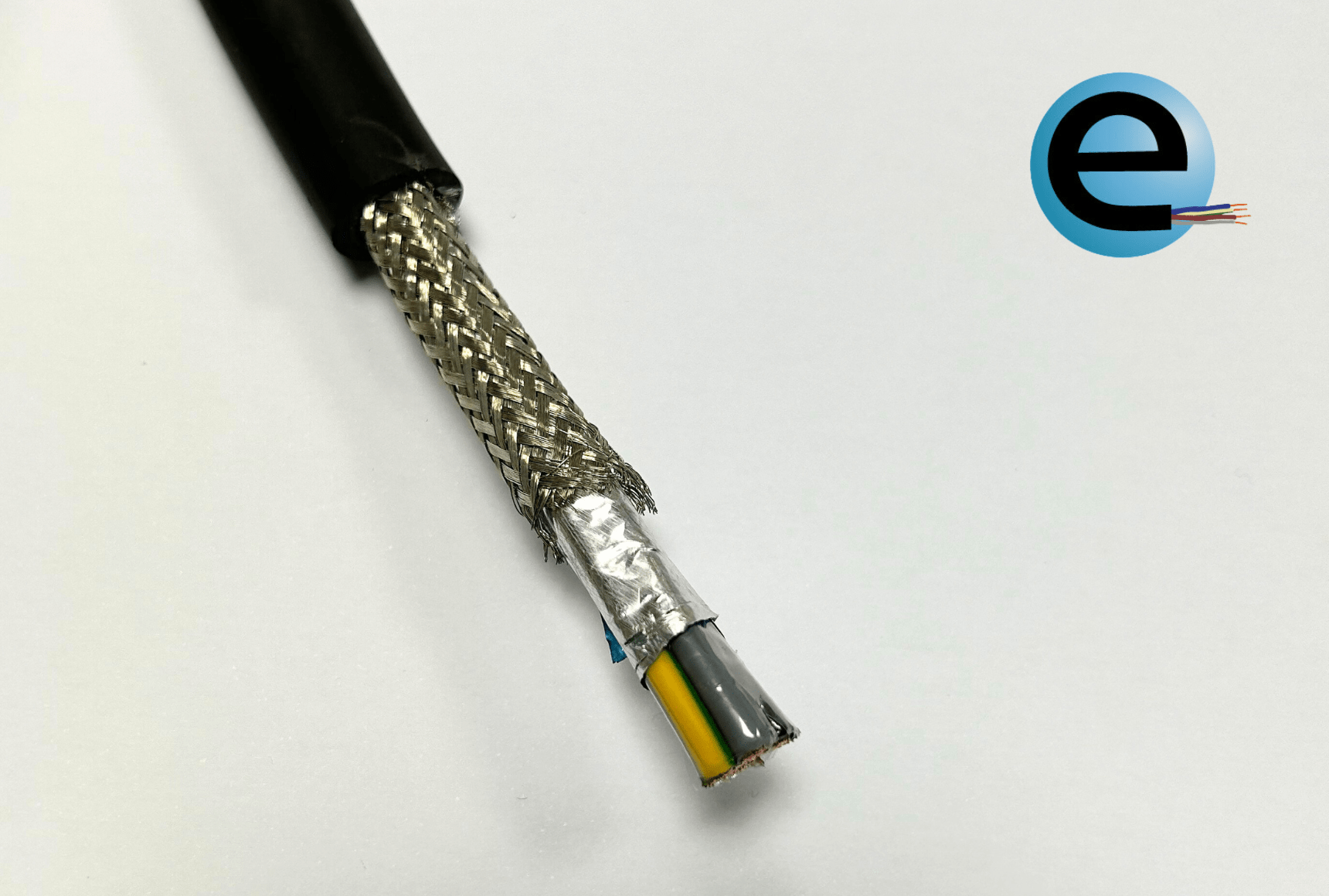 Câble électrique 2YSLCY-JB 4G4 gaine pvc noire